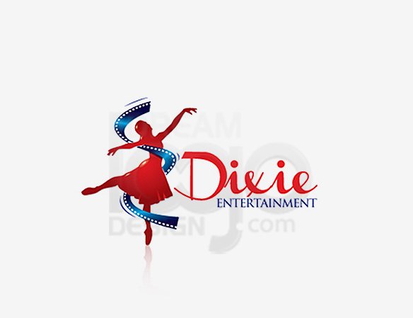 Dixie Entertainment Logo Design - DreamLogoDesign