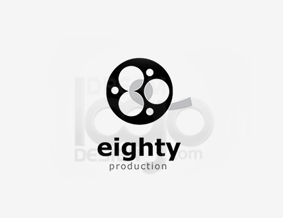 Eighty Production Entertainment Logo Design - DreamLogoDesign