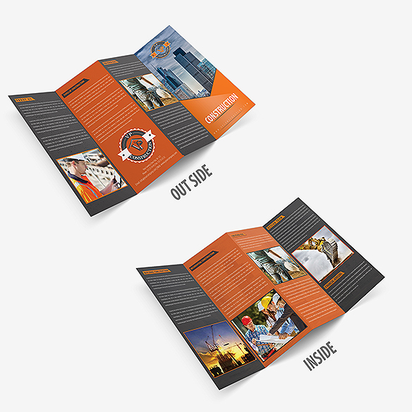 Four Fold Brochure Design Portfolio 1 - DreamLogoDesign