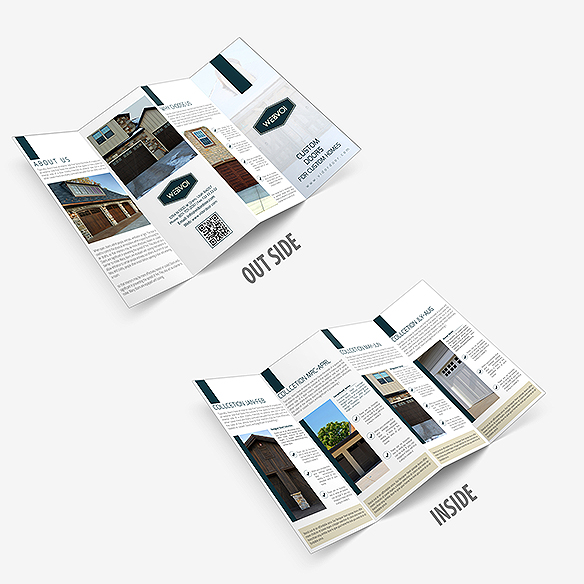 Four Fold Brochure Design Portfolio 2 - DreamLogoDesign