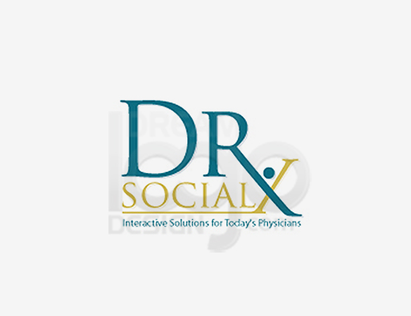 DRX Social Healthcare Logo Design - DreamLogoDesign