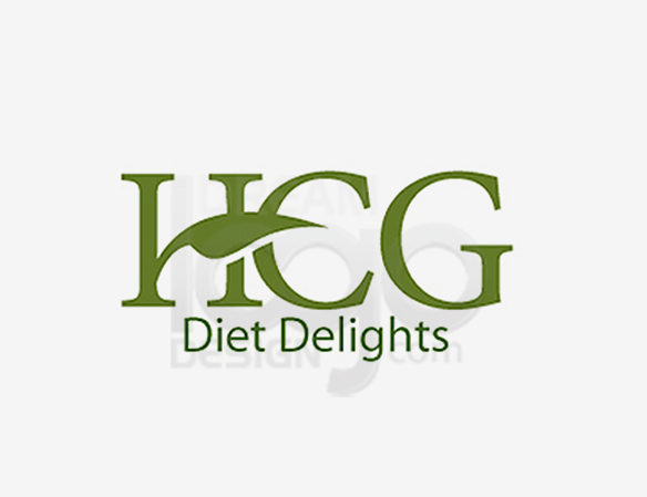 HCG Diet Delights Healthcare Logo Design - DreamLogoDesign