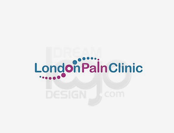 London Pain Clinic Healthcare Logo Design - DreamLogoDesign