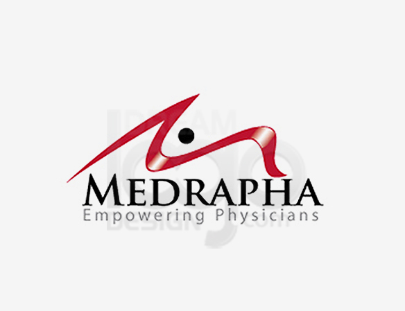 Medrapha Empowering Physicians Healthcare Logo Design - DreamLogoDesign