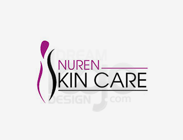 Nuren Skin Care Healthcare Logo Design - DreamLogoDesign
