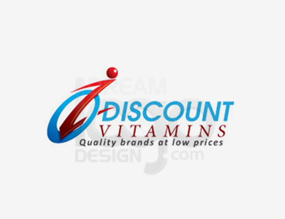 Discount Vitamins Healthcare Logo Design - DreamLogoDesign