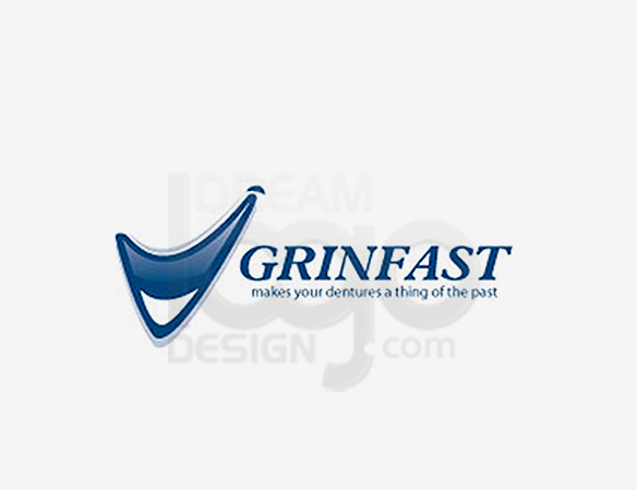 Grinfast Healthcare Logo Design - DreamLogoDesign
