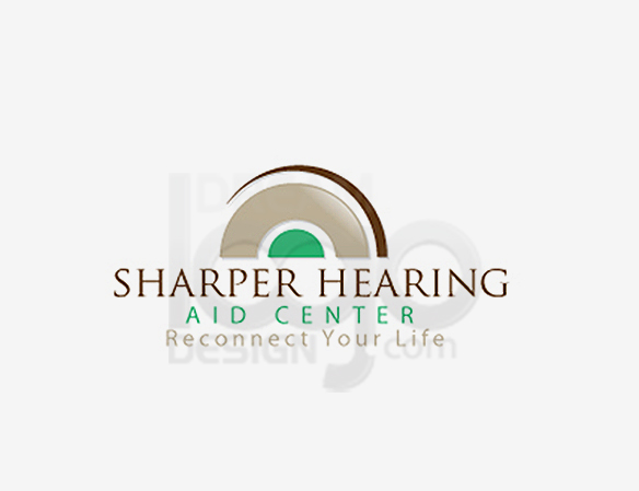 Sharper Hearing Aid Center Healthcare Logo Design - DreamLogoDesign
