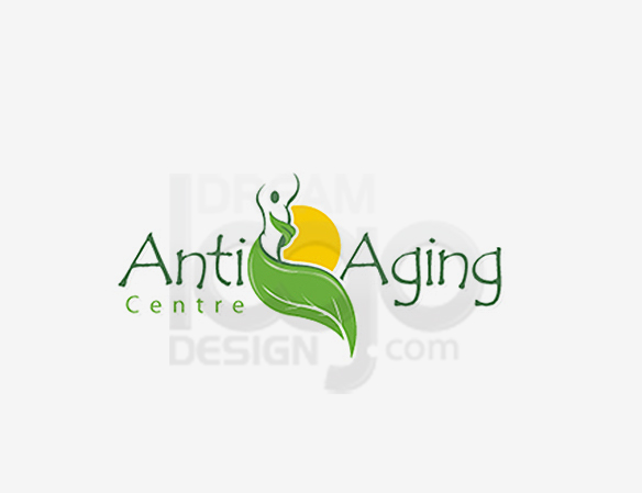 Anti Aging Healthcare Logo Design - DreamLogoDesign