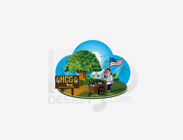 Illustrative Logo Design Portfolio 17 - DreamLogoDesign