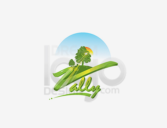 Vally Landscaping Logo Design - DreamLogoDesign