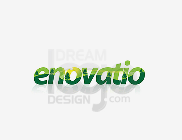 Enovatio Landscaping Logo Design - DreamLogoDesign