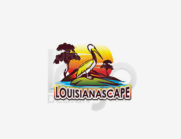 Louisianascape Landscaping Logo Design - DreamLogoDesign