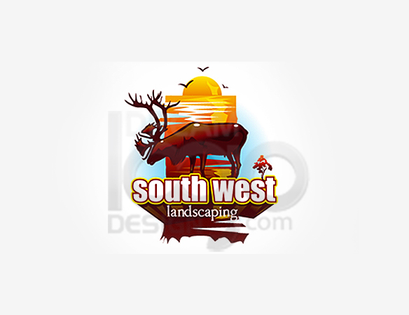 South West Landscaping Logo Design - DreamLogoDesign