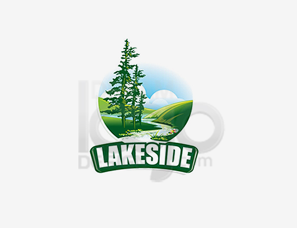 Lakeside Landscaping Logo Design - DreamLogoDesign