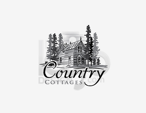 Country Cottages Landscaping Logo Design - DreamLogoDesign