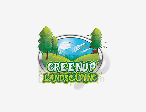 Greenup Landscaping Logo Design - DreamLogoDesign