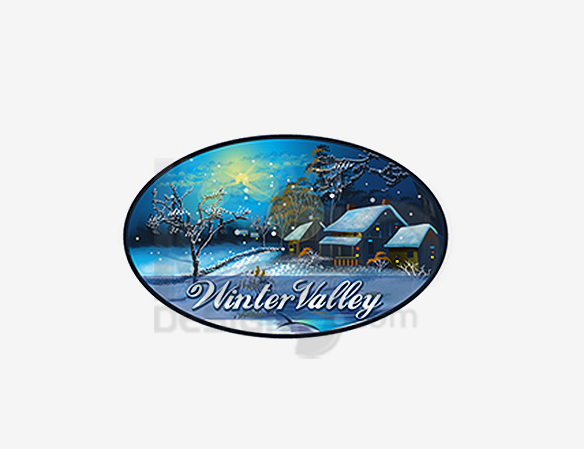 Winter Valley Logo Design - DreamLogoDesign