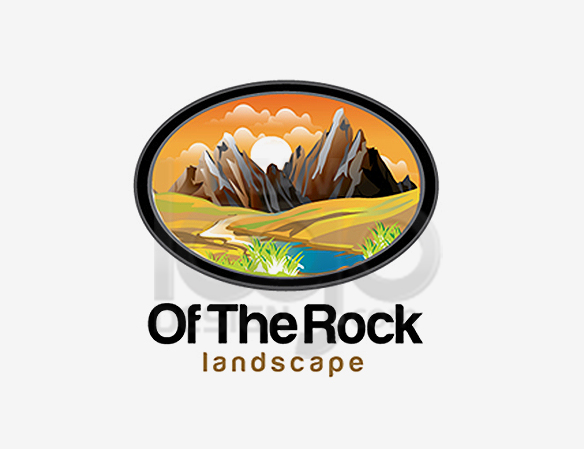 Of The Land Landscape Logo Design - DreamLogoDesign