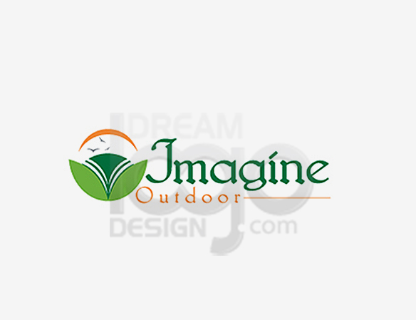 Imagine Outdoor Landscaping Logo Design - DreamLogoDesign