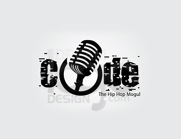 Code The Hip Hop Mogul Music Logo Design - DreamLogoDesign