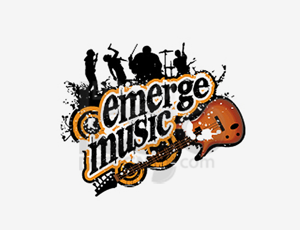 Emerge Music Logo Design - DreamLogoDesign