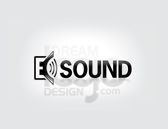 E Sound Music Logo Design - DreamLogoDesign