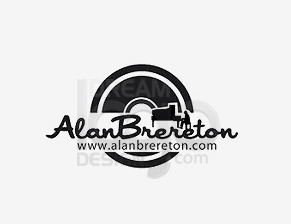 Alan Brereton Music Logo Design - DreamLogoDesign