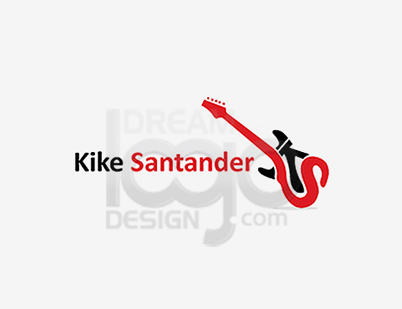 Kike Santander Music Logo Design - DreamLogoDesign