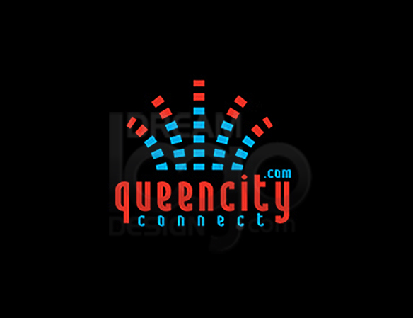 Queencity Connect Music Logo Design - DreamLogoDesign