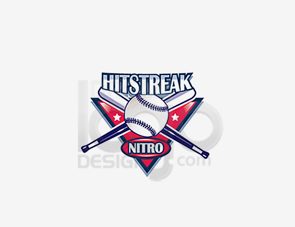 Hitstreak Nitro Sports Logo Design - DreamLogoDesign