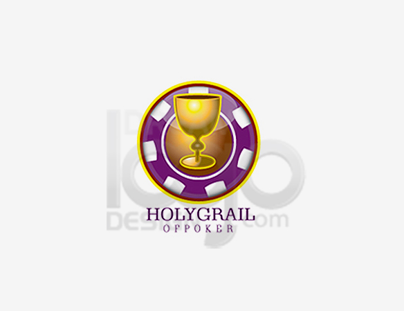 Holy Grail of Poker Logo Design - DreamLogoDesign