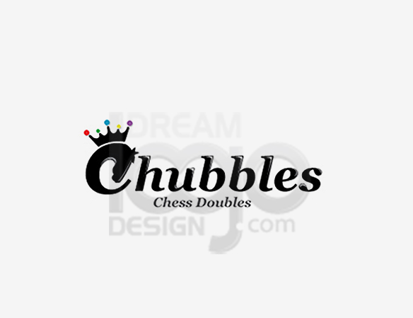 Chubbles Chess Doubles Sports Logo Design - DreamLogoDesign