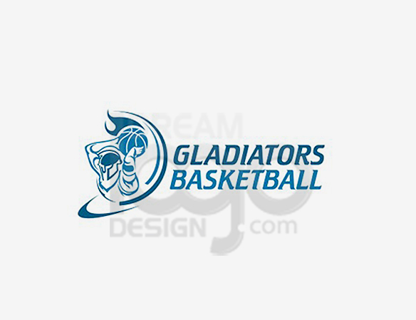 Gladiators Basketball Sports Logo Design - DreamLogoDesign