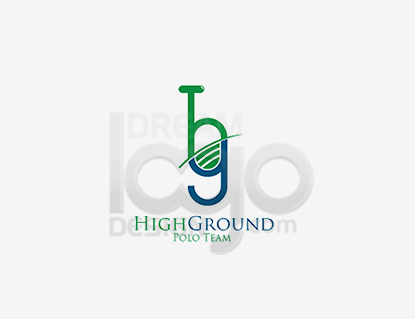 High Ground Polo Team Sports Logo Design - DreamLogoDesign