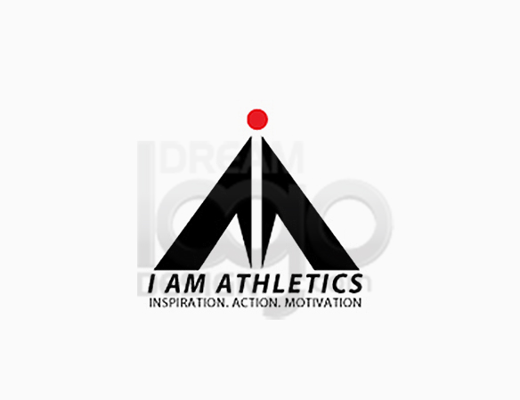 I Am Athletics Sports Logo Design - DreamLogoDesign