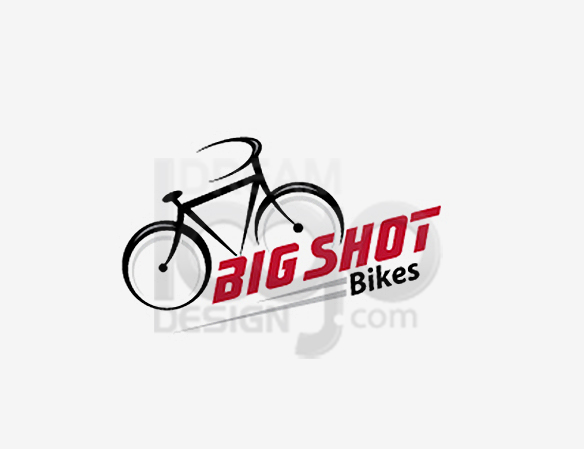 Big Shot Bike Sports Logo Design - DreamLogoDesign