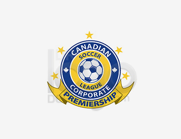 Canadian Soccer League Sports Logo Design - DreamLogoDesign