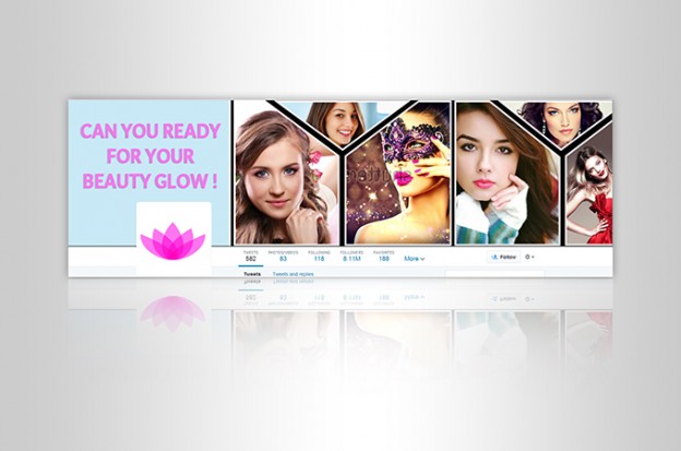 Custom Twitter Banner Design Portfolio 5 - DreamLogoDesign