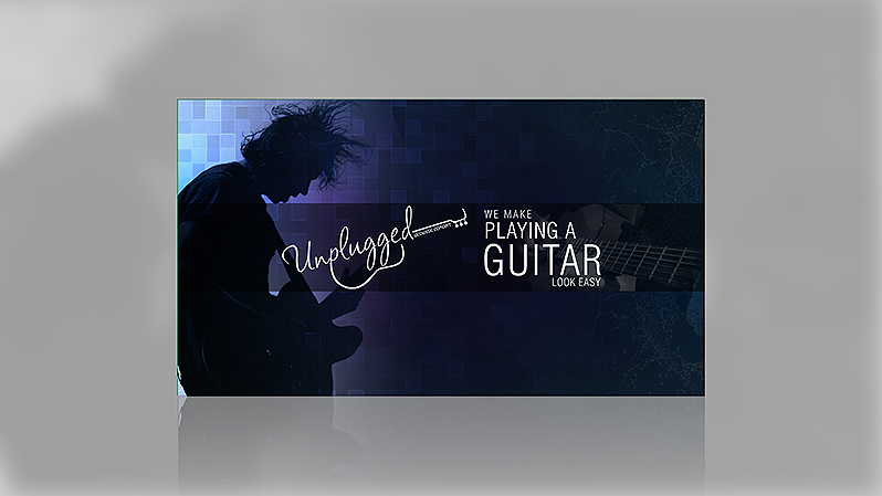YouTube Guitar Background Design - DreamLogoDesign
